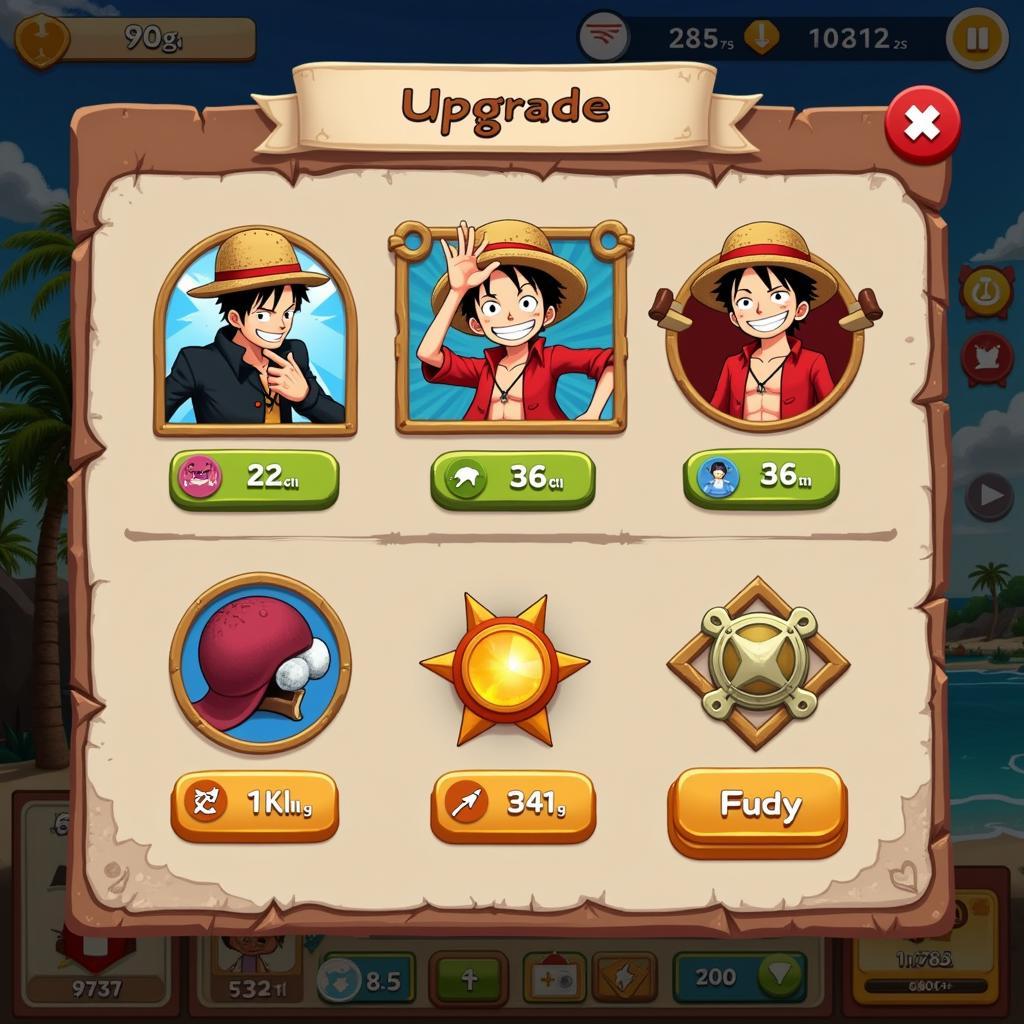 Tải game Luffy: Mẹo chơi hiệu quả, nâng cấp nhân vật