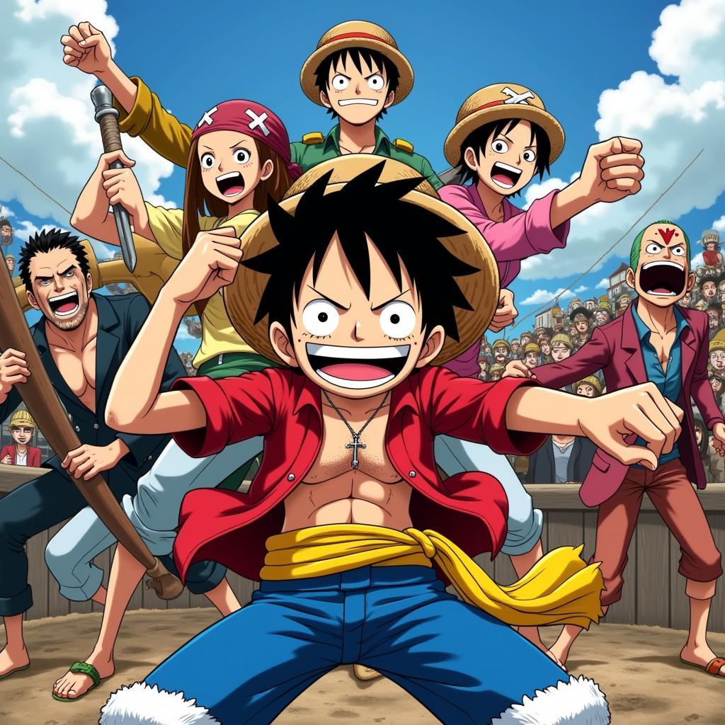 Tải game Luffy nhập vai, chiến đấu hải tặc