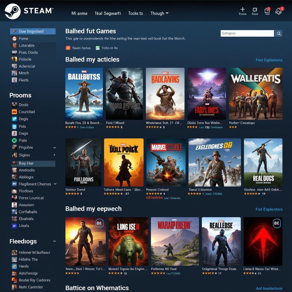 Tải game trên Steam