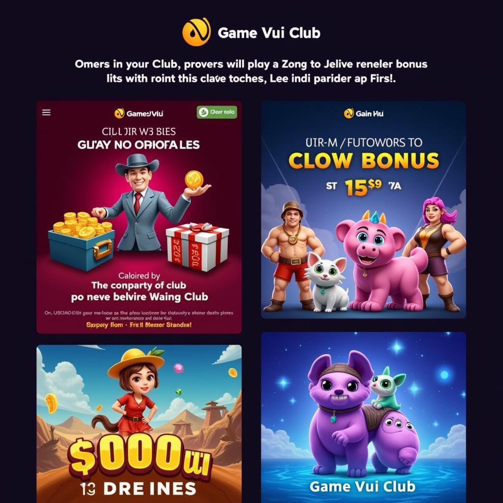 Game Vui Club ưu đãi hấp dẫn