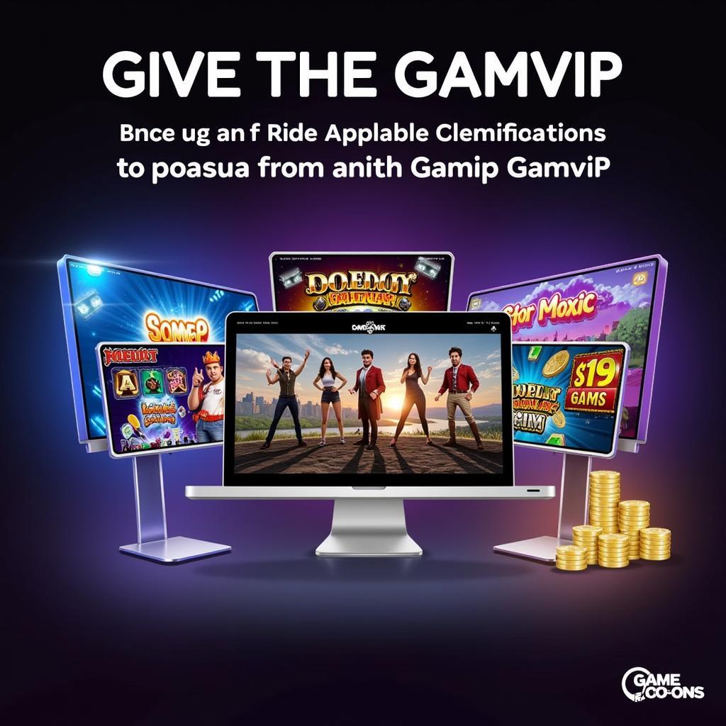 Trải nghiệm game Gamvip phiên bản mới