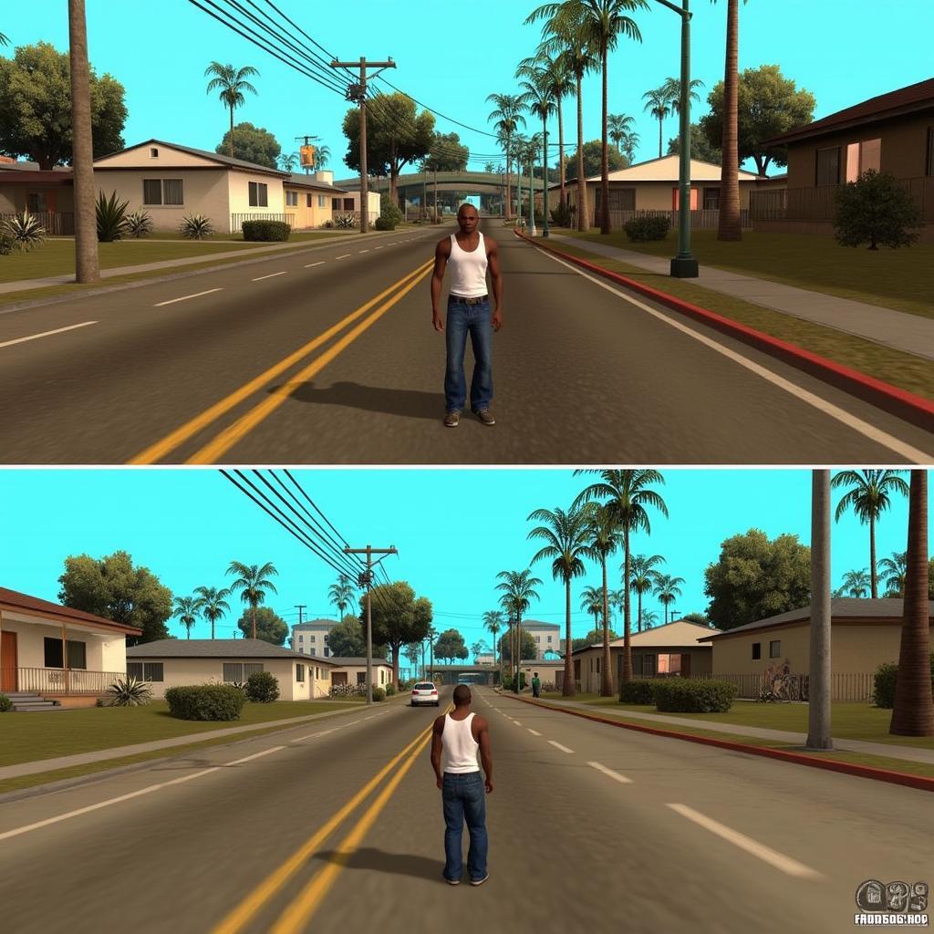 GTA San Andreas mobile graphics