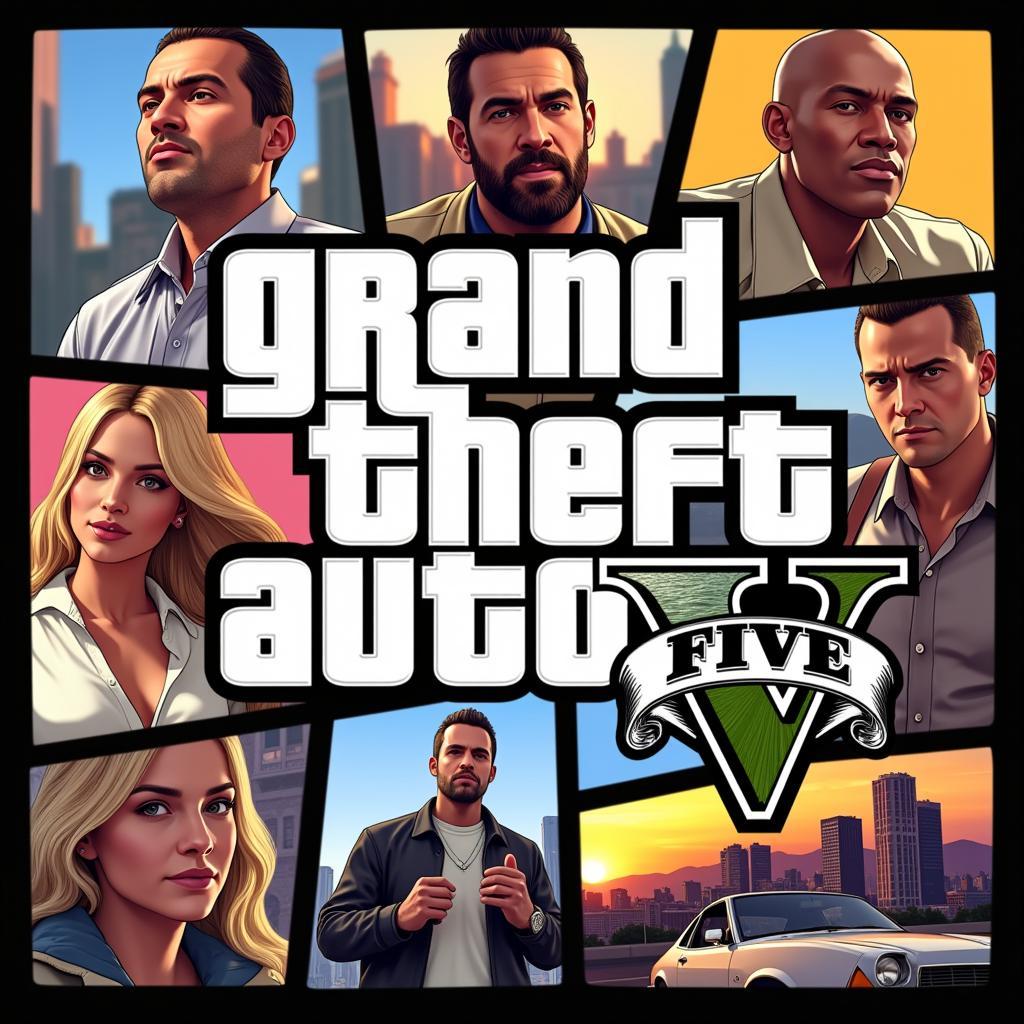 GTA V Cover Art