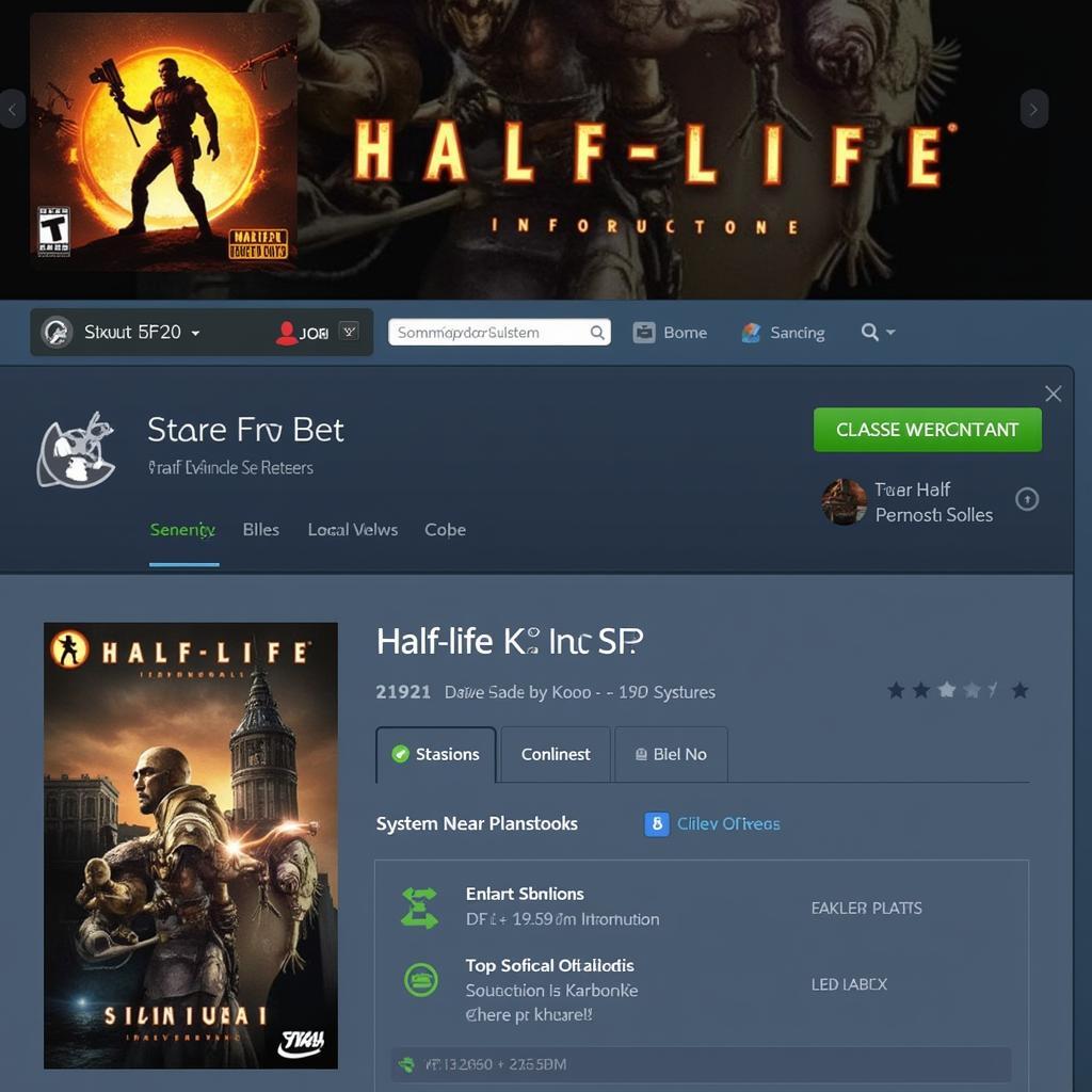 Cách tải Half-Life trên Steam