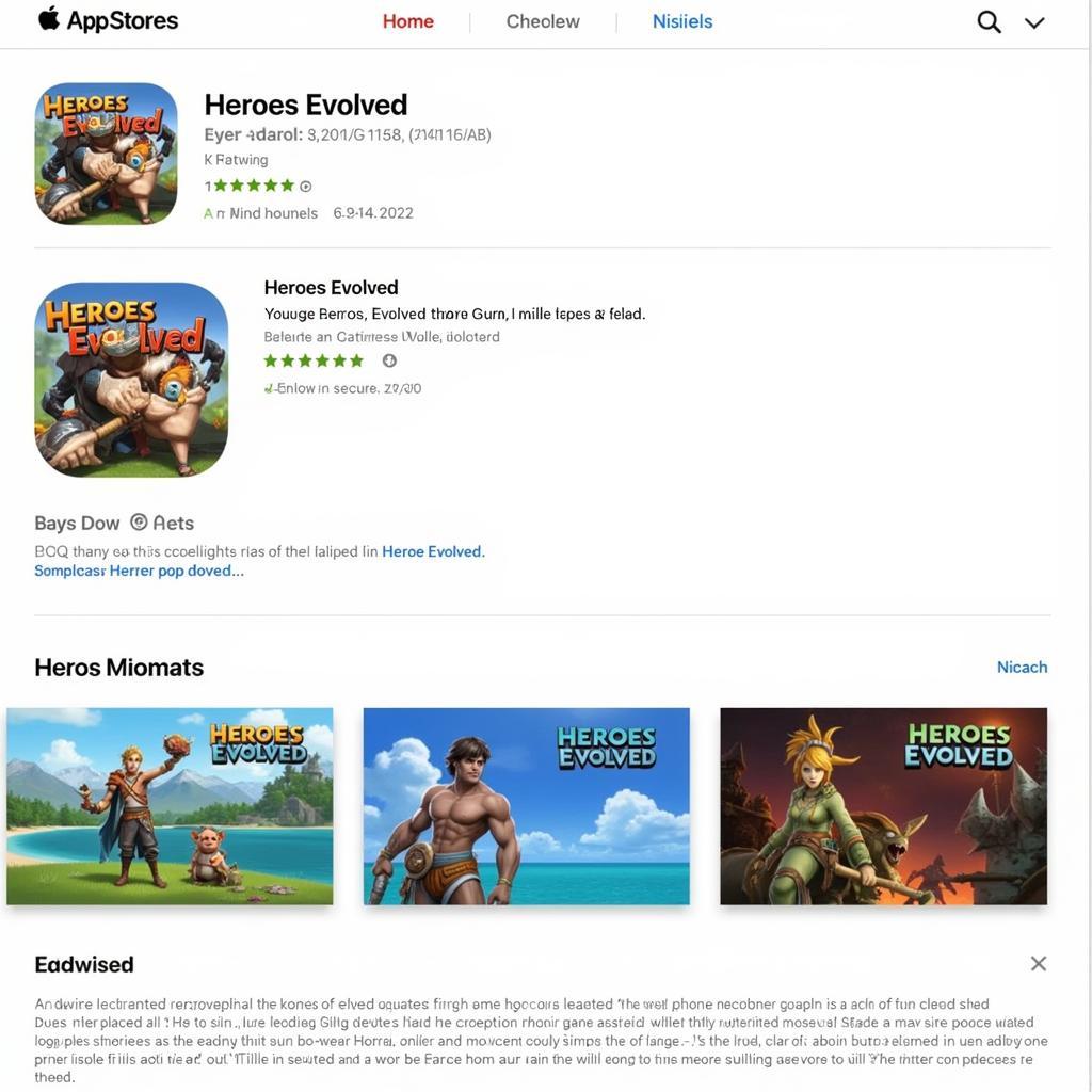 Tải Heroes Evolved trên iOS