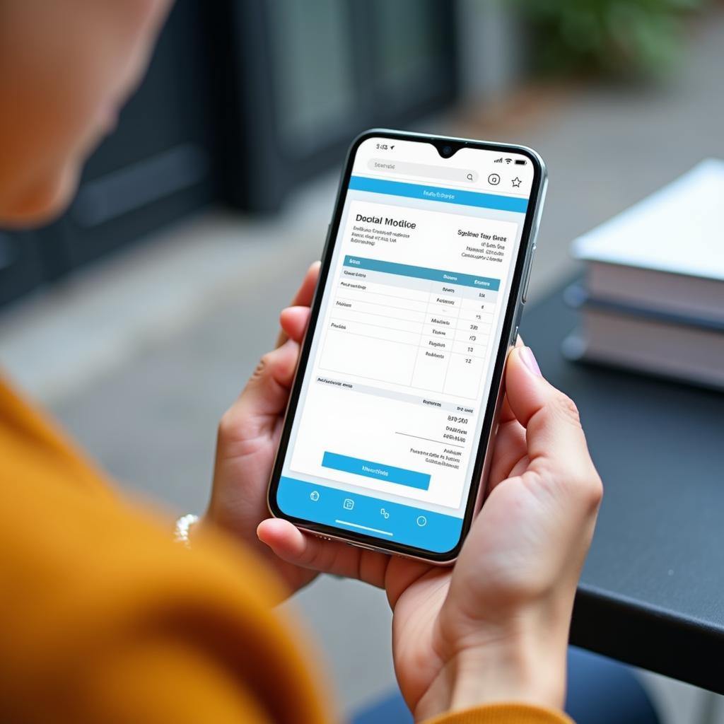 Tải hóa đơn điện tử trên điện thoại