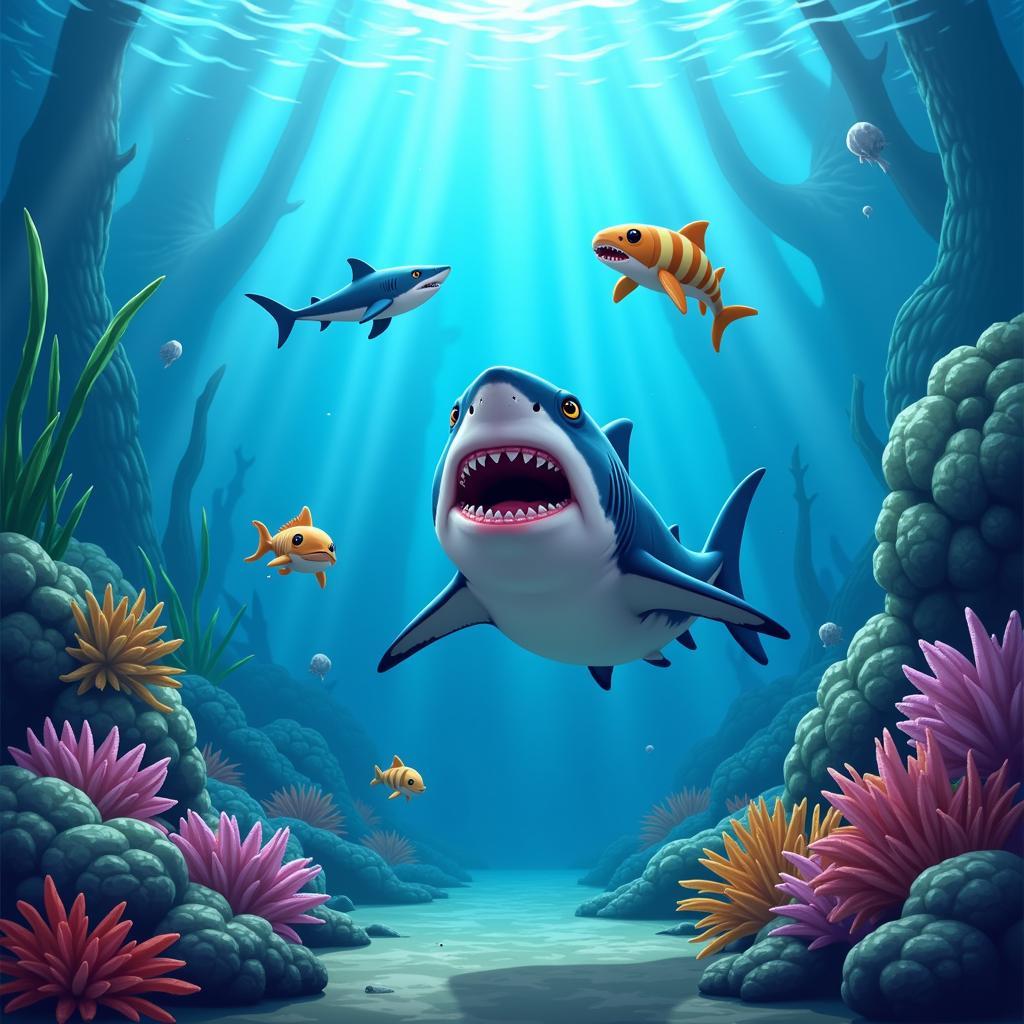 Gameplay Hungry Shark