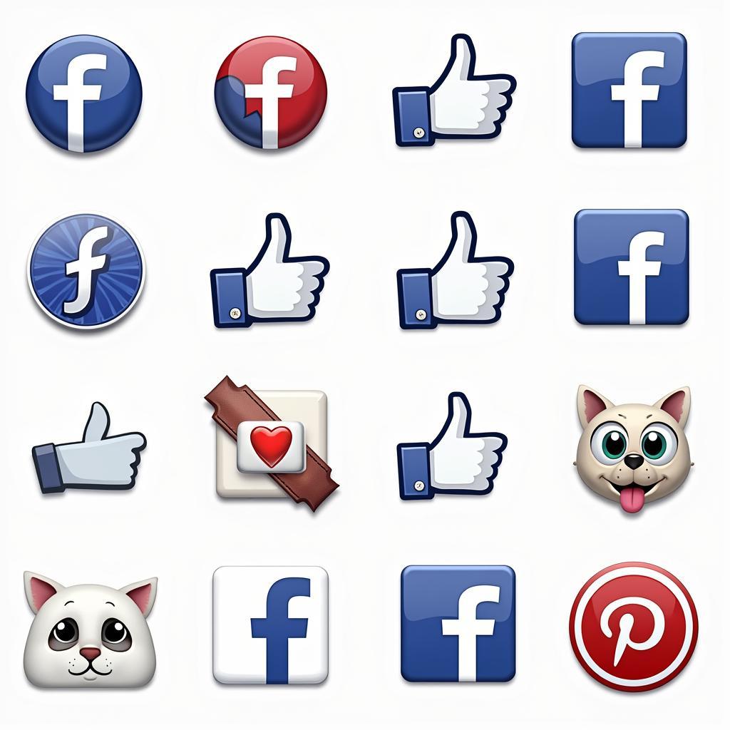 Tải Icon Facebook Độc Đáo