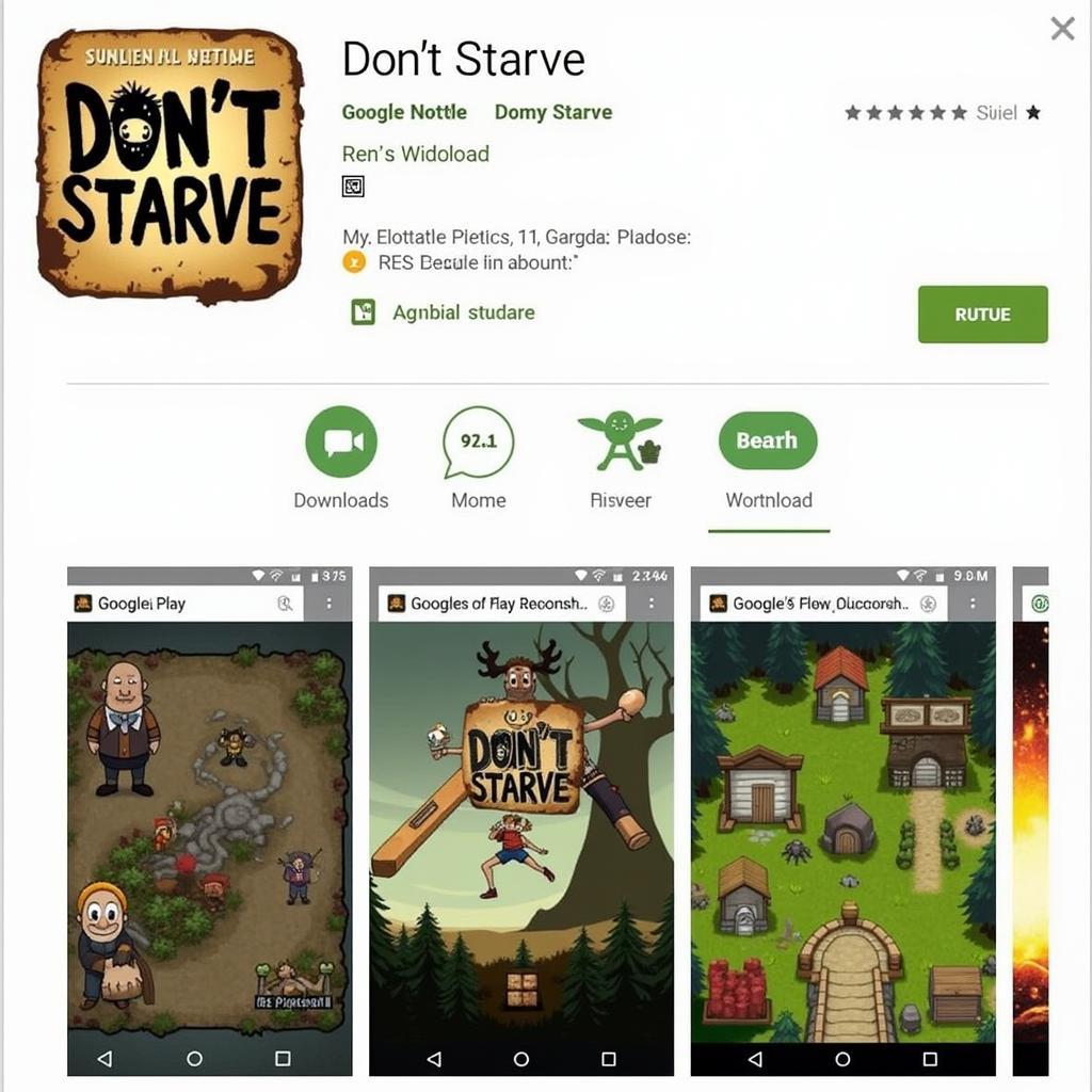 Tải Don't Starve Trên Tài Khoản CH Play