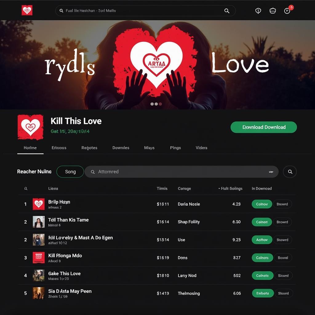 Website tải nhạc Kill This Love MP3