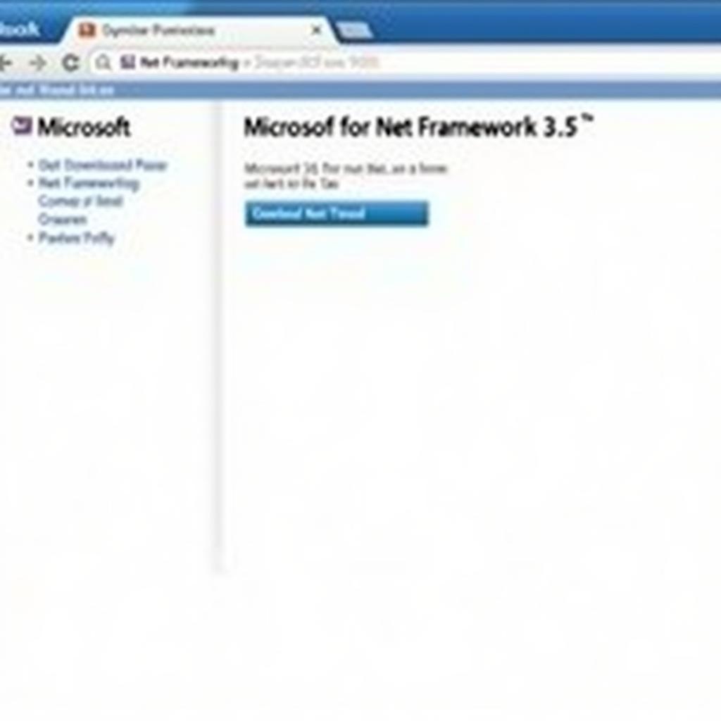 Tải lại Net Framework 3.5