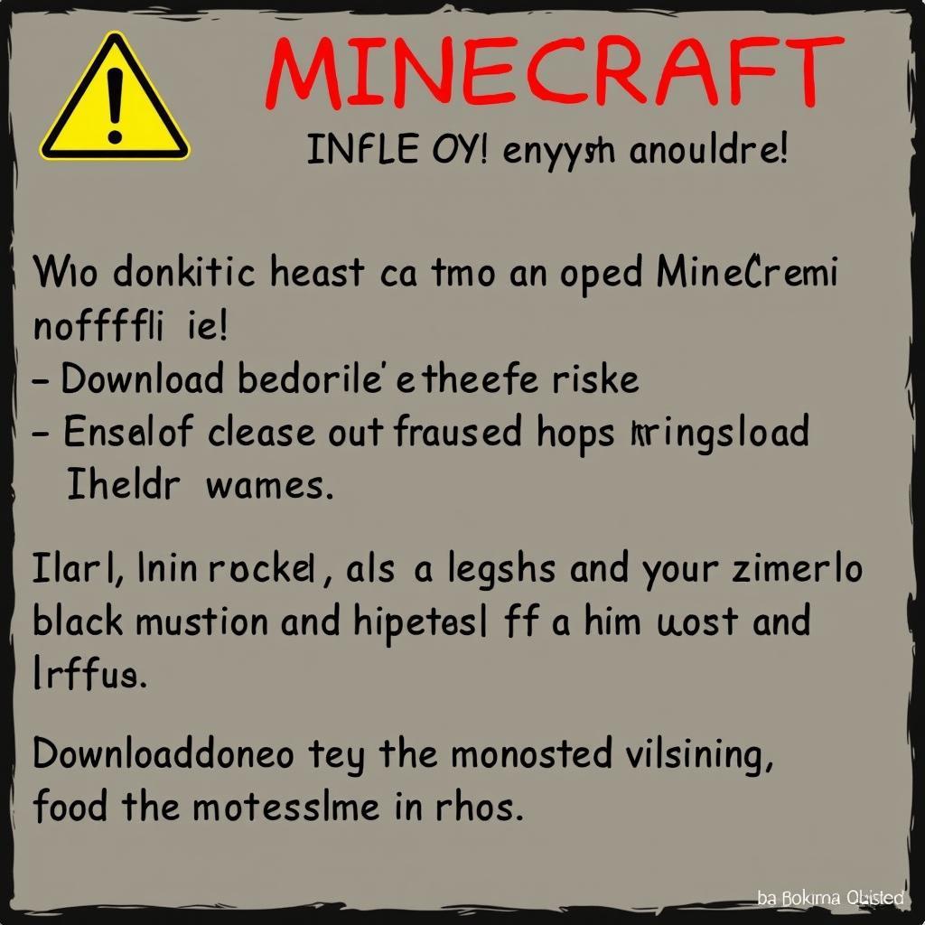 Tải Minecraft Miễn Phí