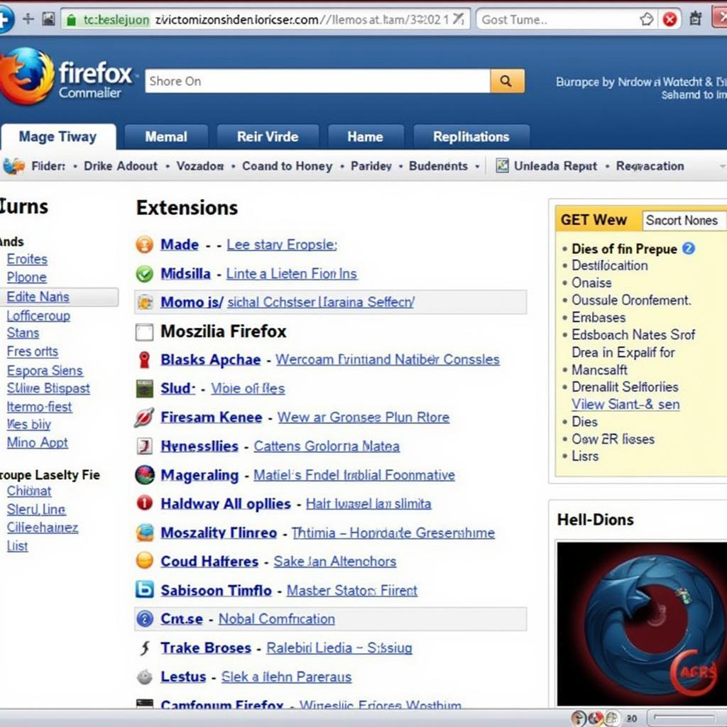 Tiện ích mở rộng Firefox