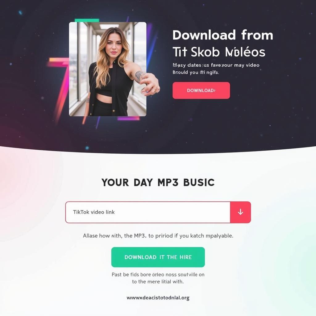 Tải MP3 từ TikTok bằng website trực tuyến