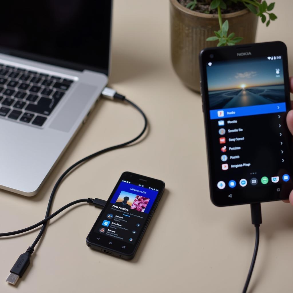 Tải nhạc cho Nokia qua cáp USB