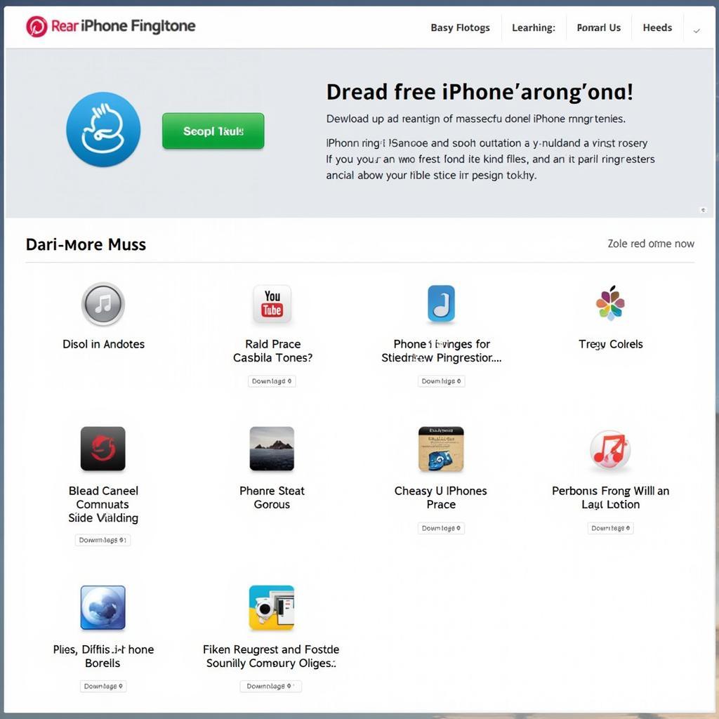 Download free iPhone ringtones from websites