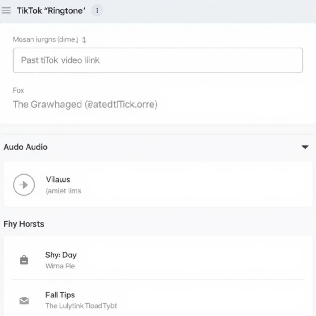 Tải nhạc chuông TikTok qua website