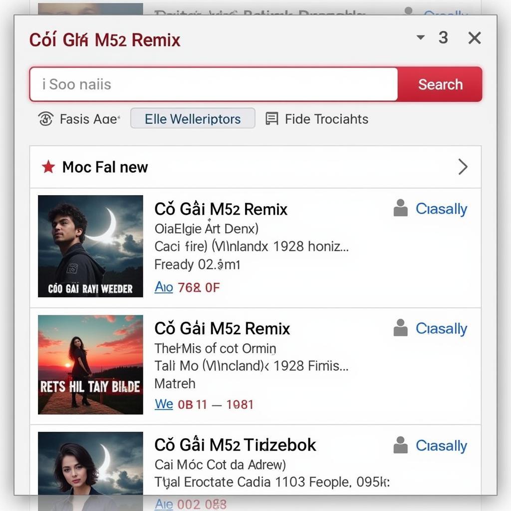 Tải Nhạc Cô Gái M52 Remix