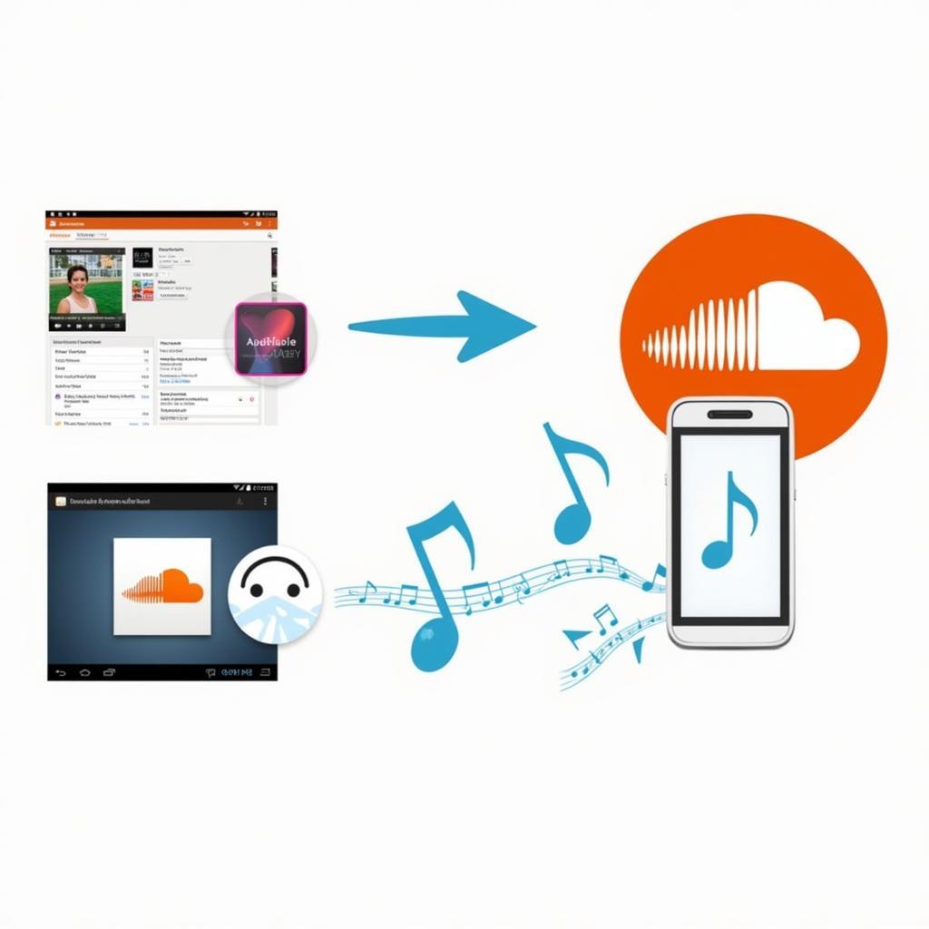 Tải nhạc soundcloud trên android