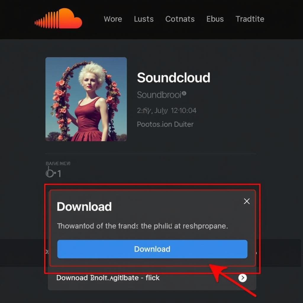 Nút Tải Nhạc SoundCloud Trực Tiếp