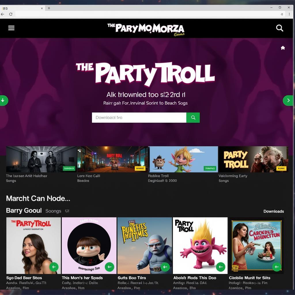 Hướng dẫn tải nhạc phim The Party Troll