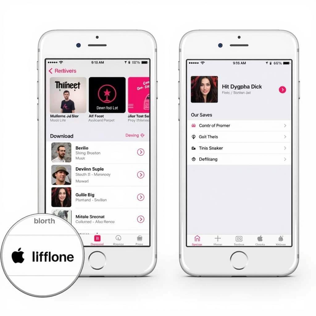 Tải nhạc về iPhone 6s qua ứng dụng Apple Music