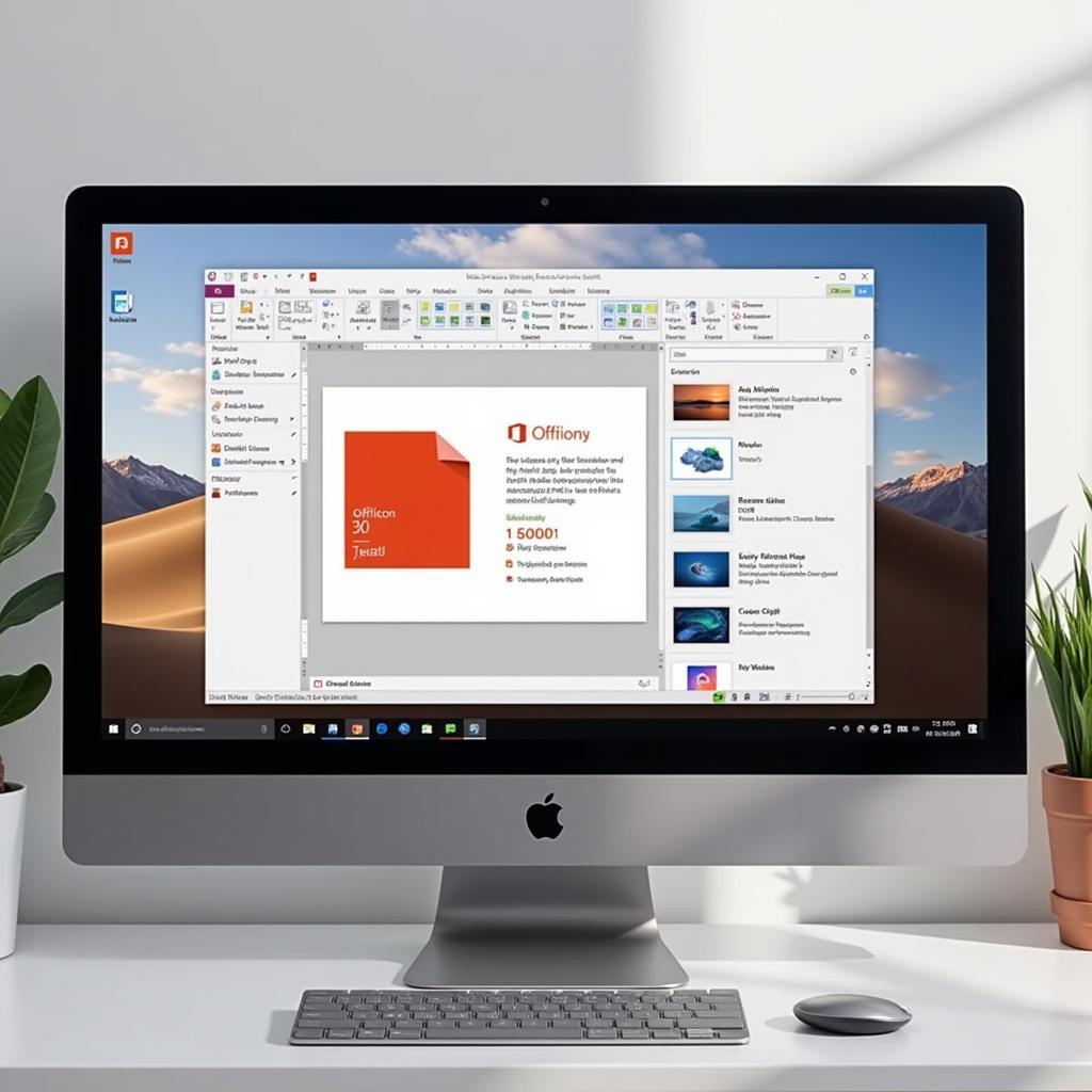 Giao diện Office 2019 64 bit