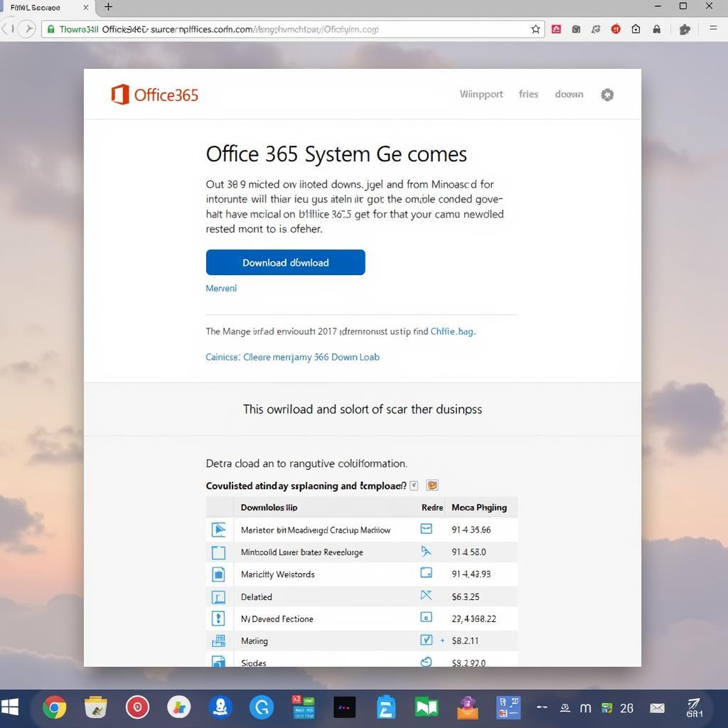 Download Office 365 on computer