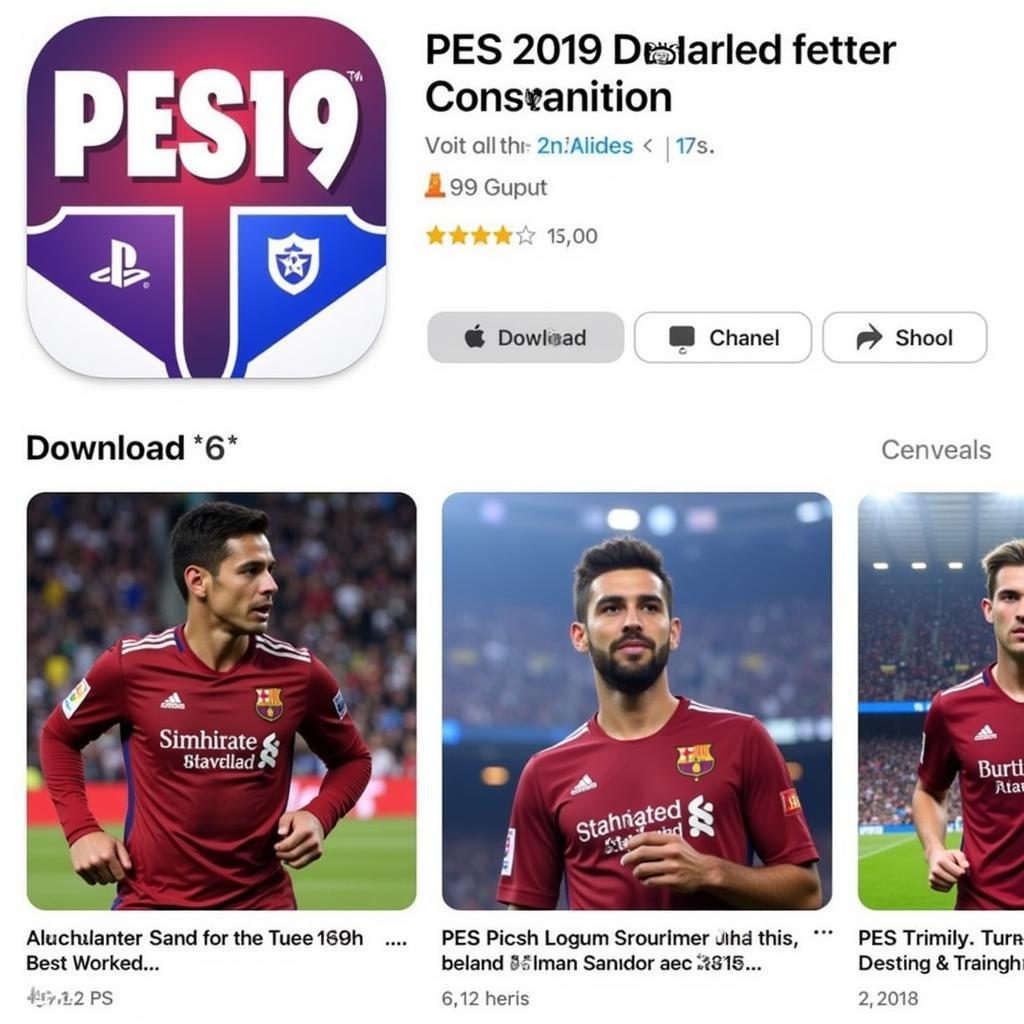 Tải PES 2019 trên App Store