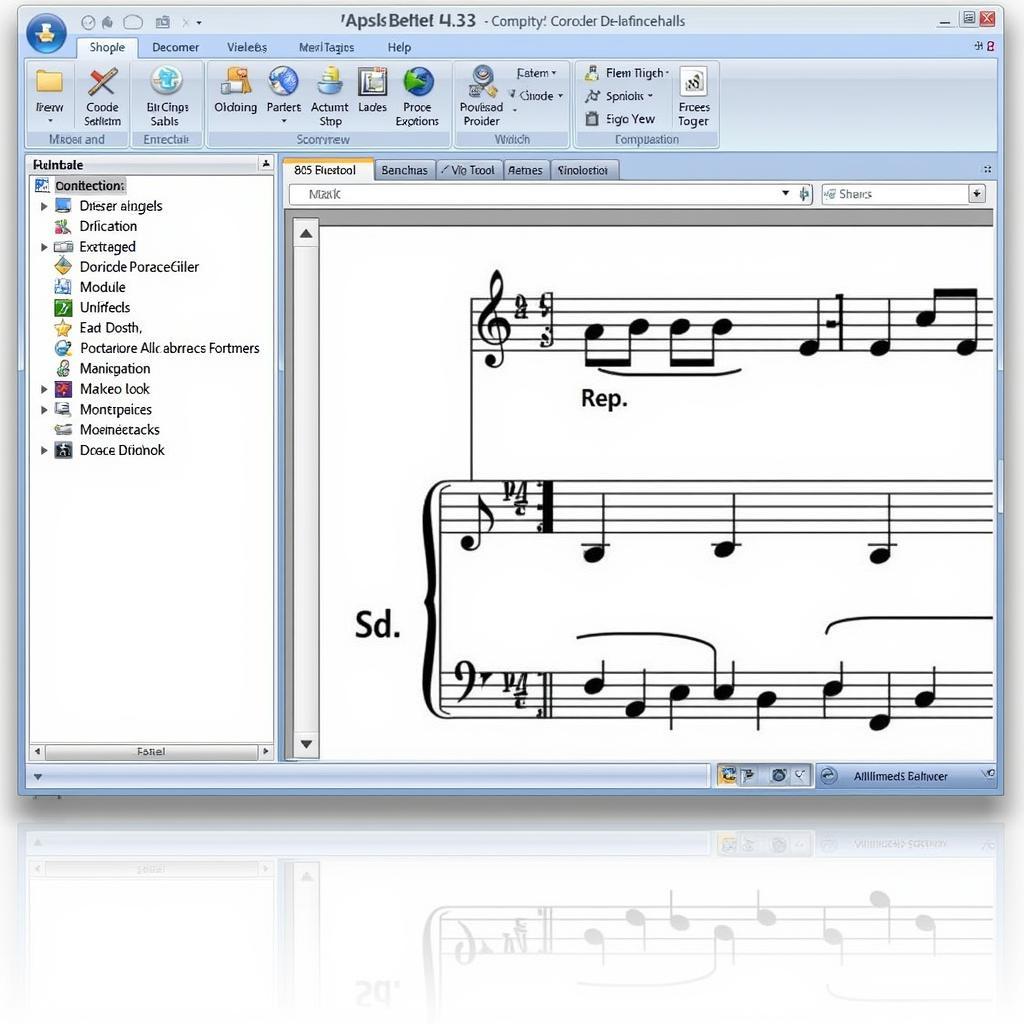 Giao diện phần mềm Encore 4.5.3