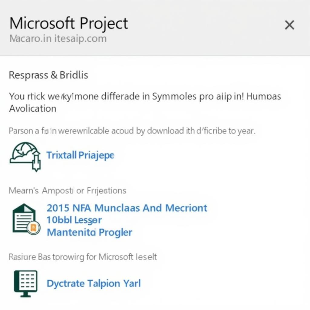 Microsoft Project Versions