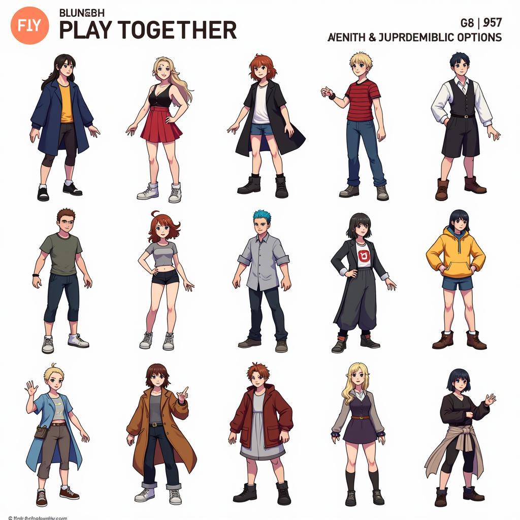 Play Together Characters