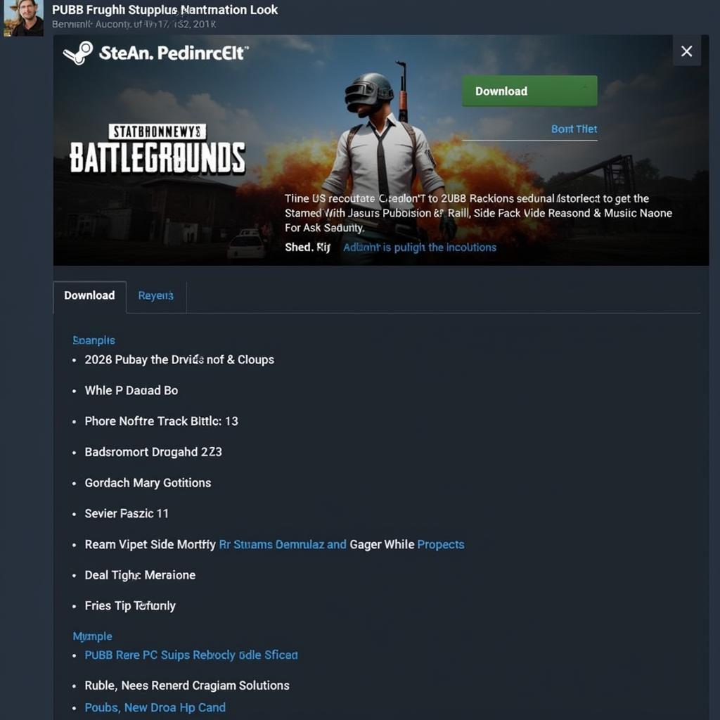 Tải PUBG PC trên Steam