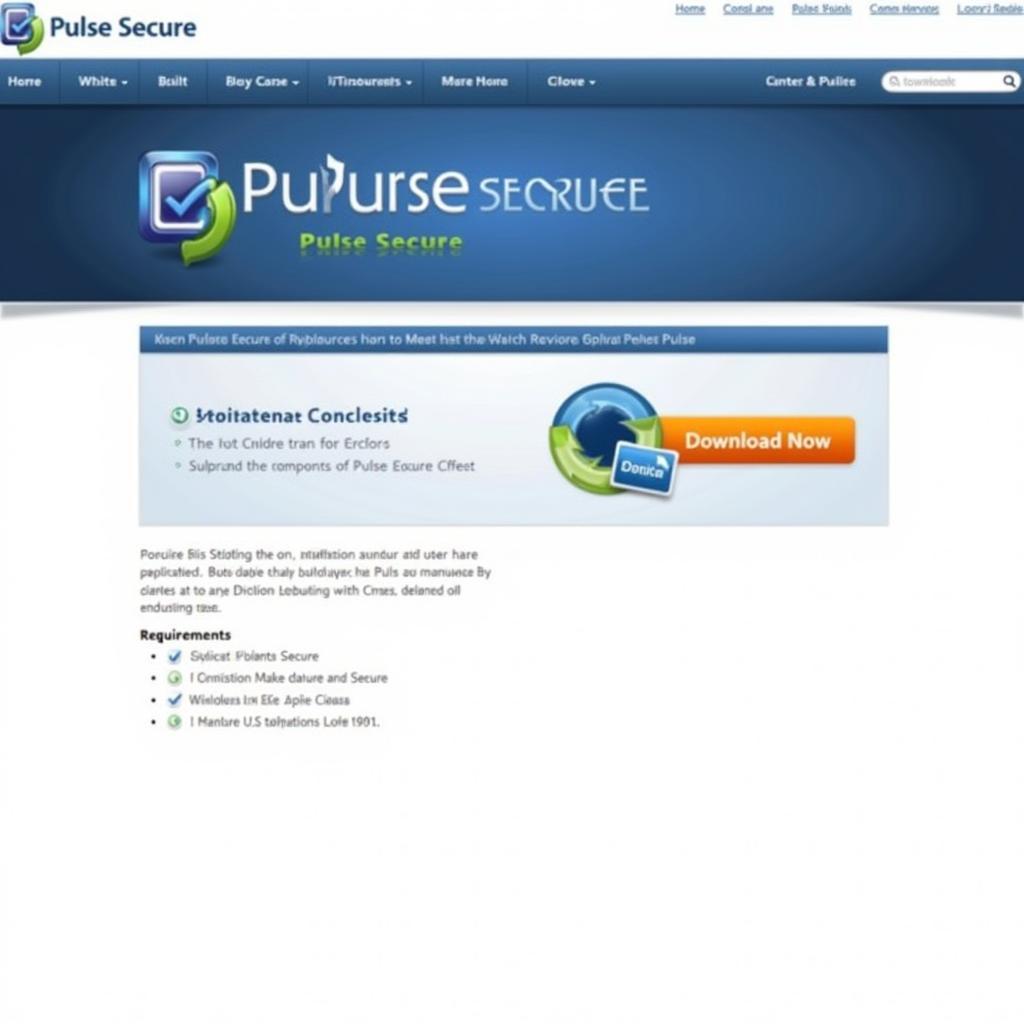 Tải Pulse Secure từ trang web chính thức