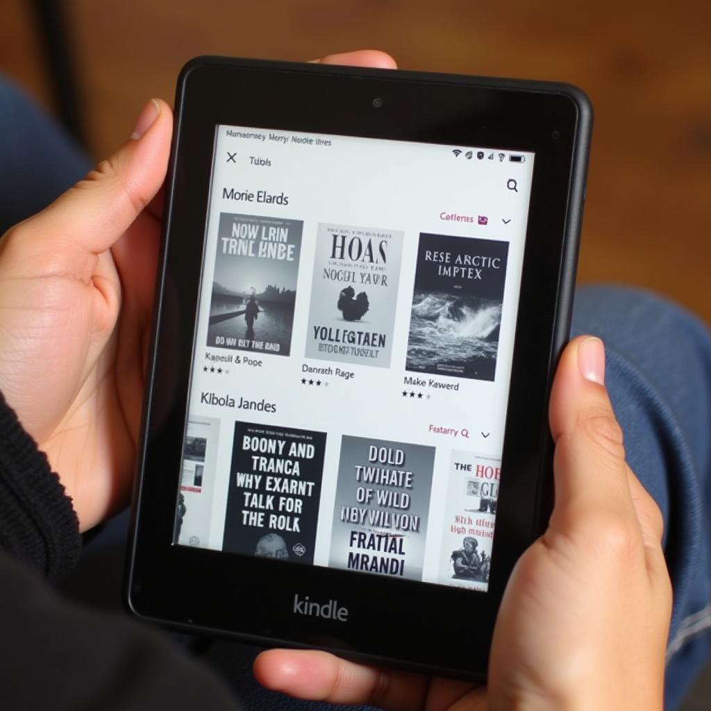 Tải sách từ Kindle Store