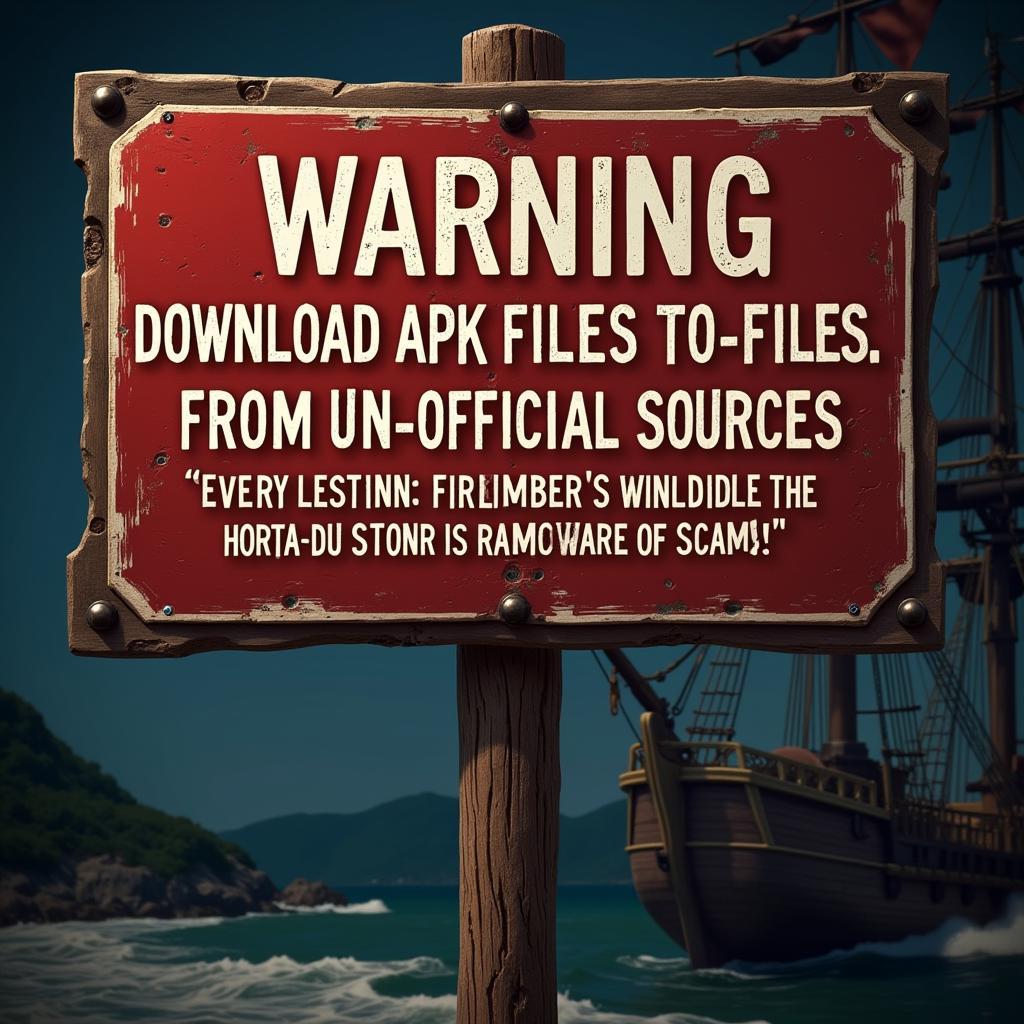 Cẩn thận lừa đảo khi tải Sea of Thieves APK