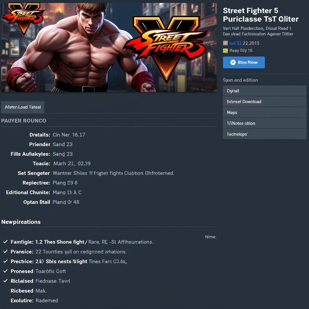 Tải Street Fighter 5 trên Steam