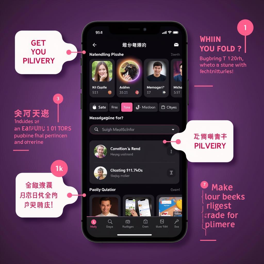 TikTok Trung Quốc APK Giao Diện