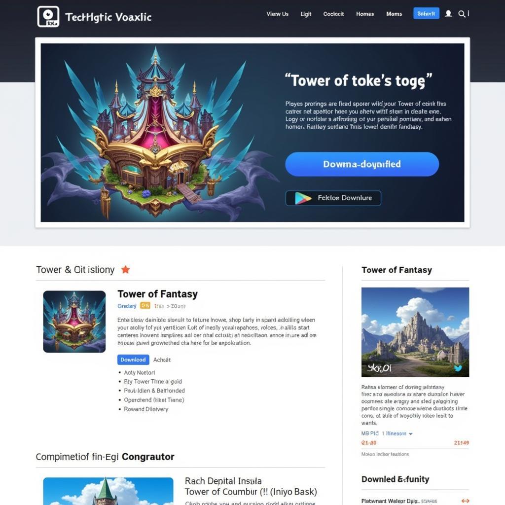 Tải Tower of Fantasy PC