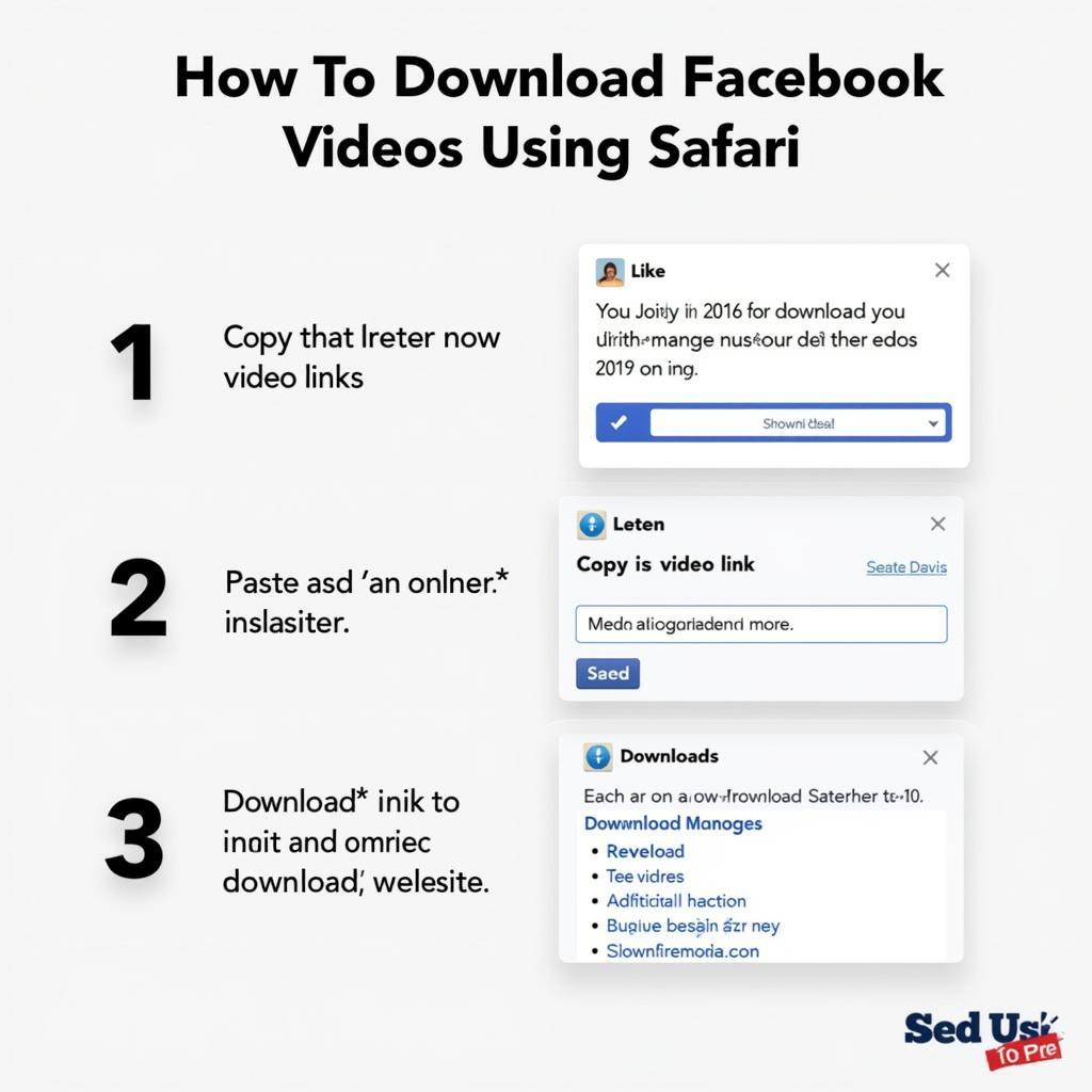 Tải video Facebook bằng trình duyệt Safari