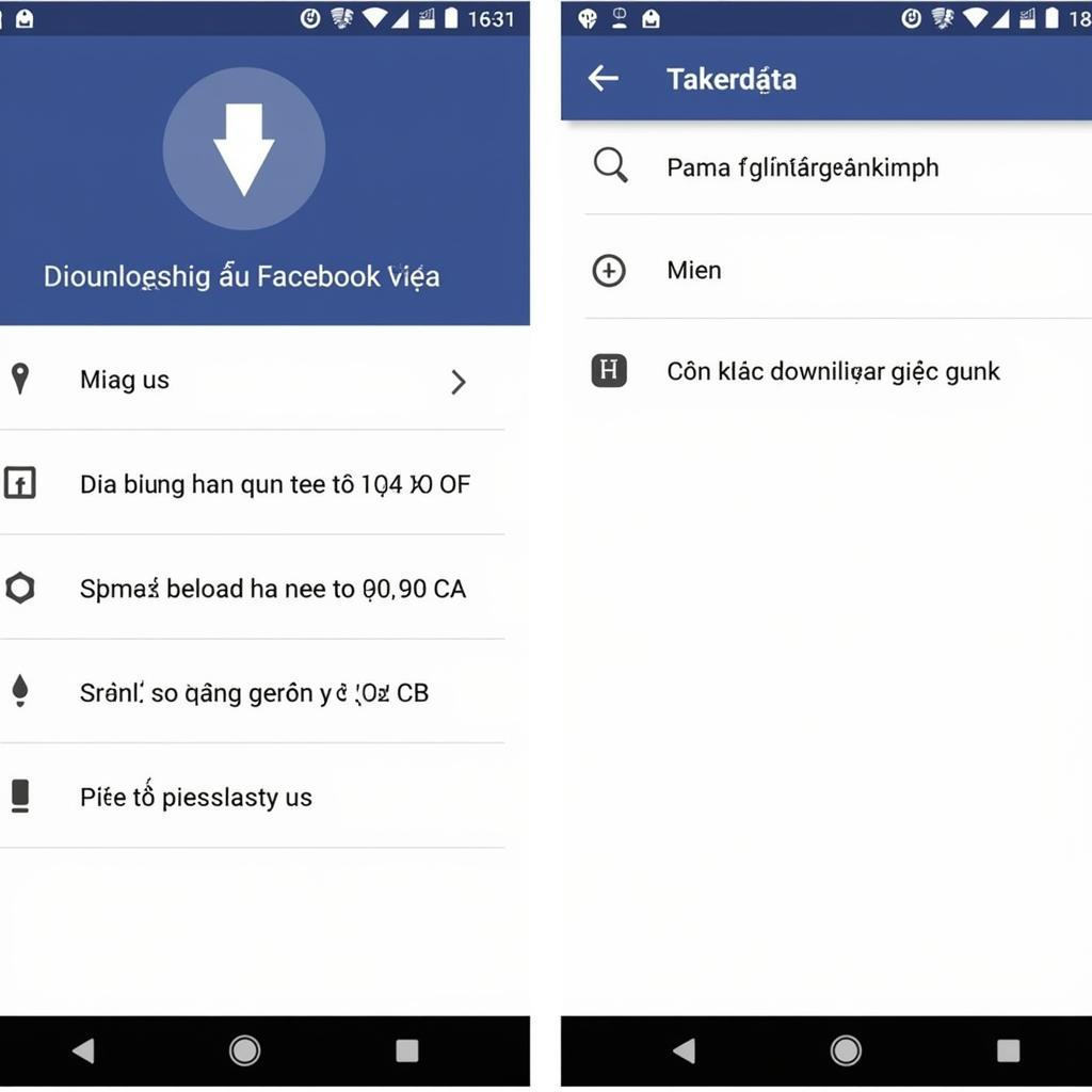 Tải video Facebook bằng ứng dụng Android