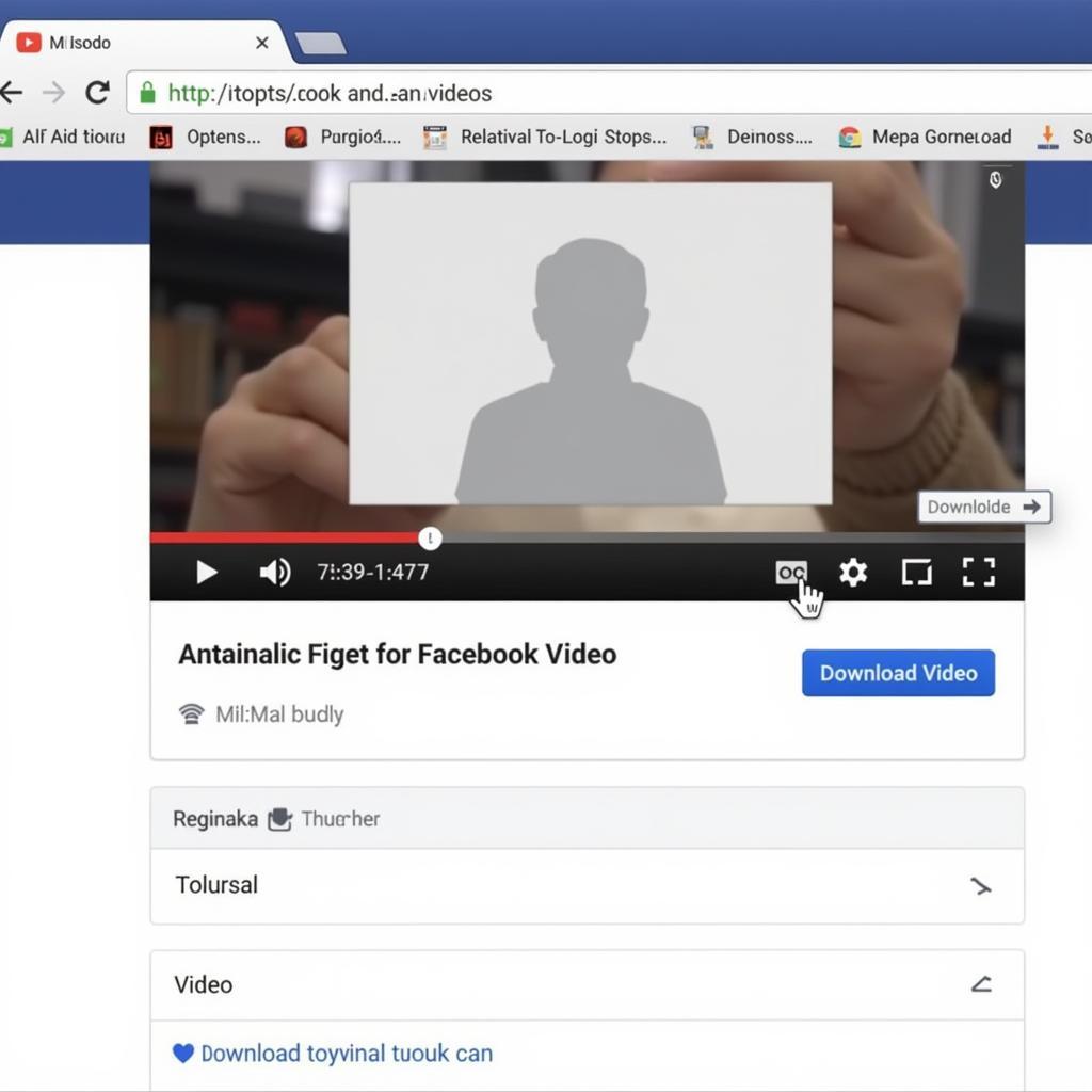 Tải video Facebook sử dụng tiện ích mở rộng trình duyệt