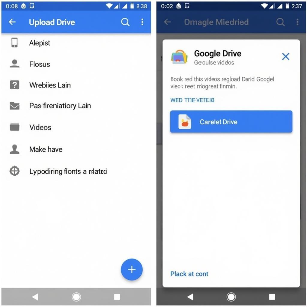 Tải video lên Google Drive