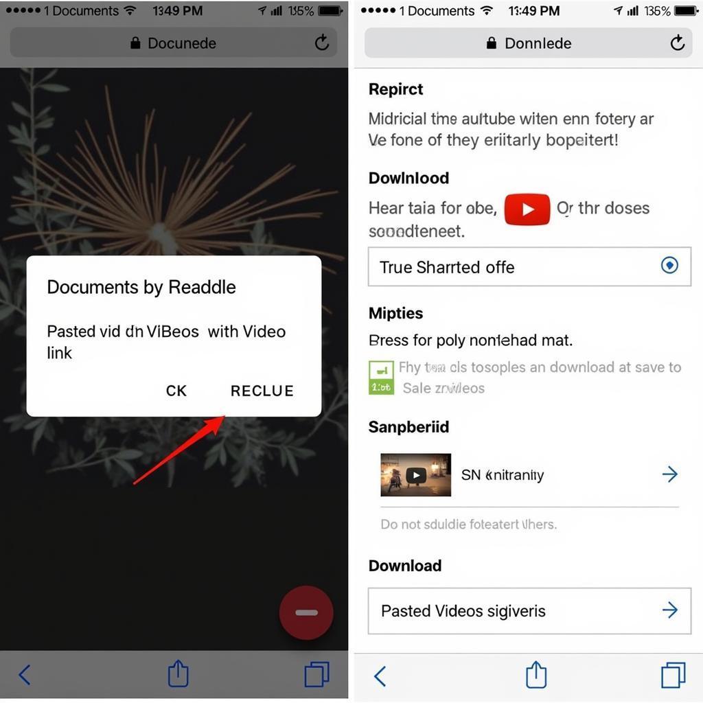 Tải video Youtube bằng Documents by Readdle