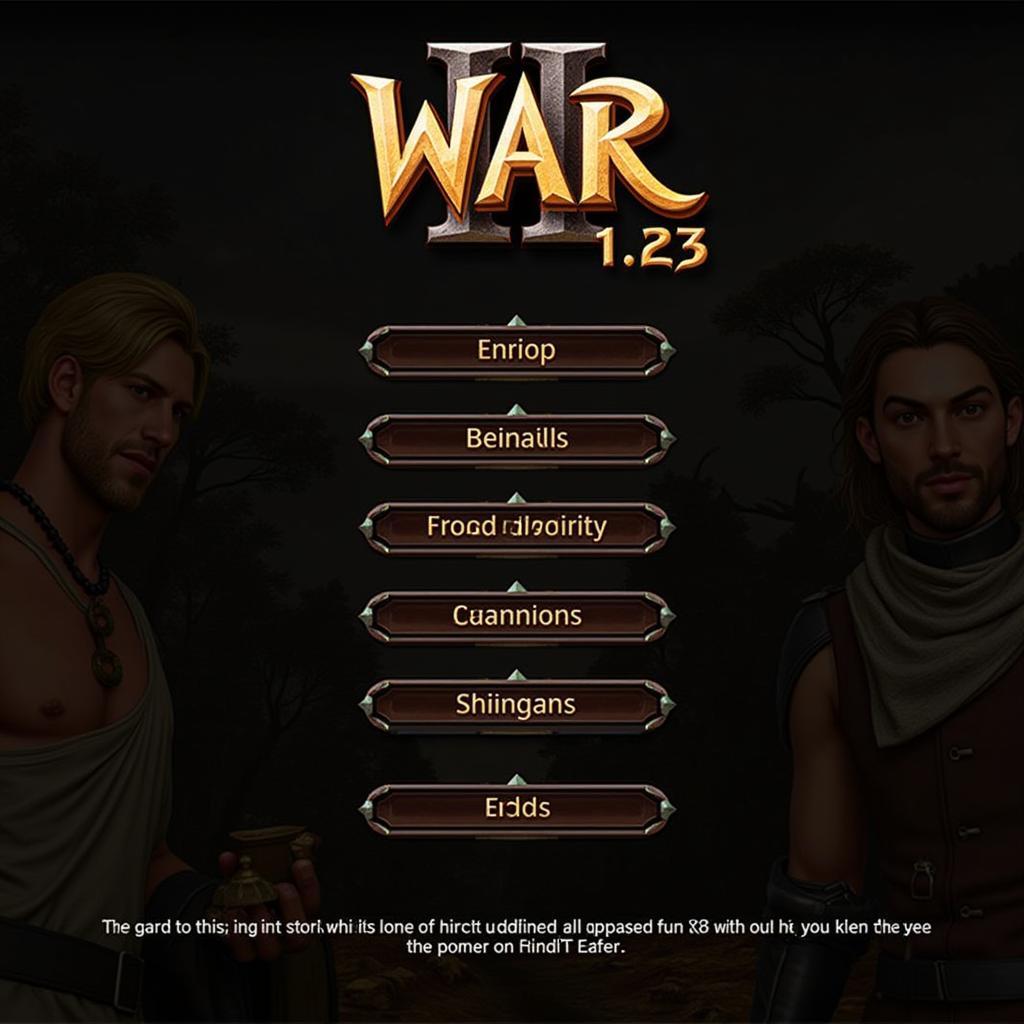 Giao diện War 1.23