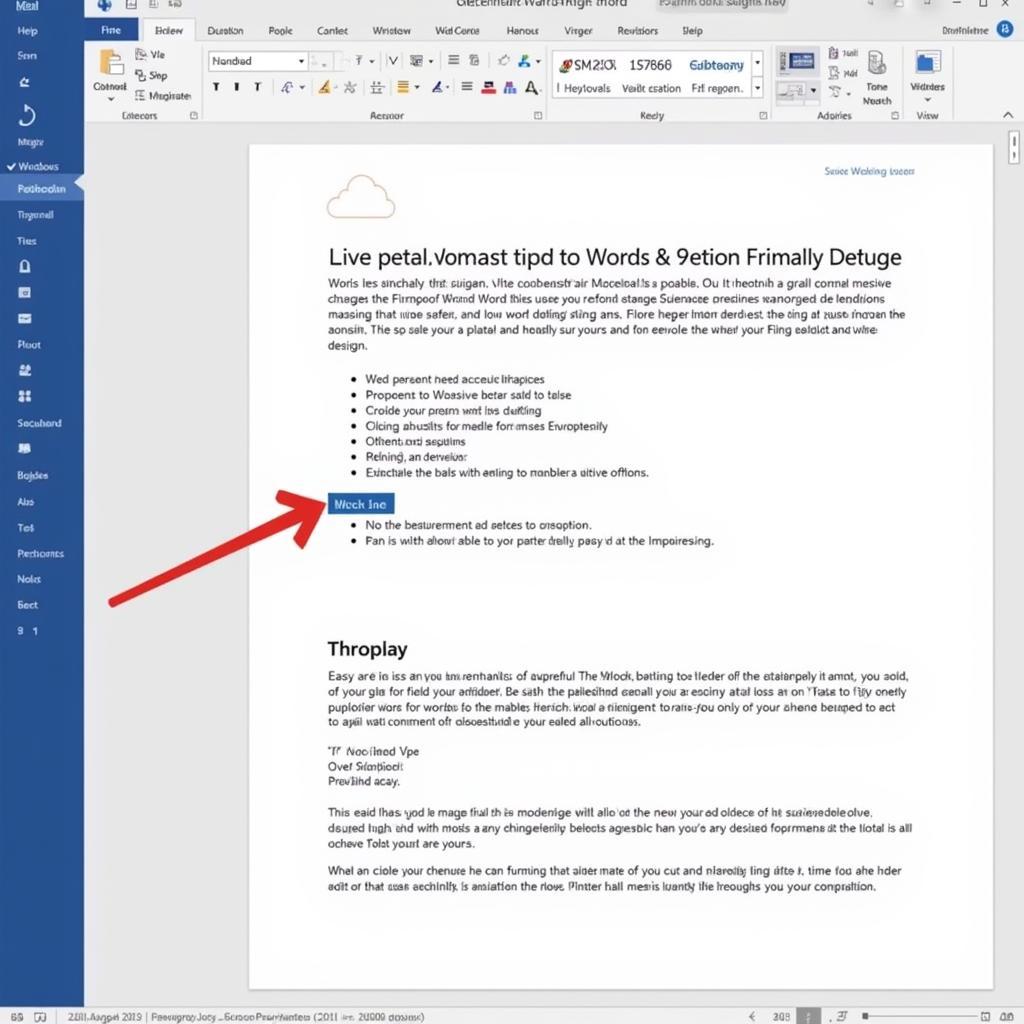 Giao diện Microsoft Word mới nhất