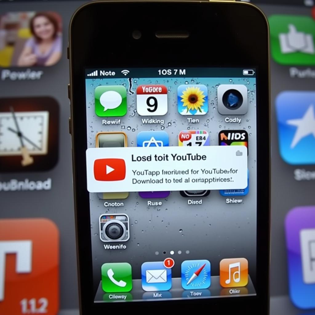 Tải YouTube cho iPhone 4 iOS 7.1.2