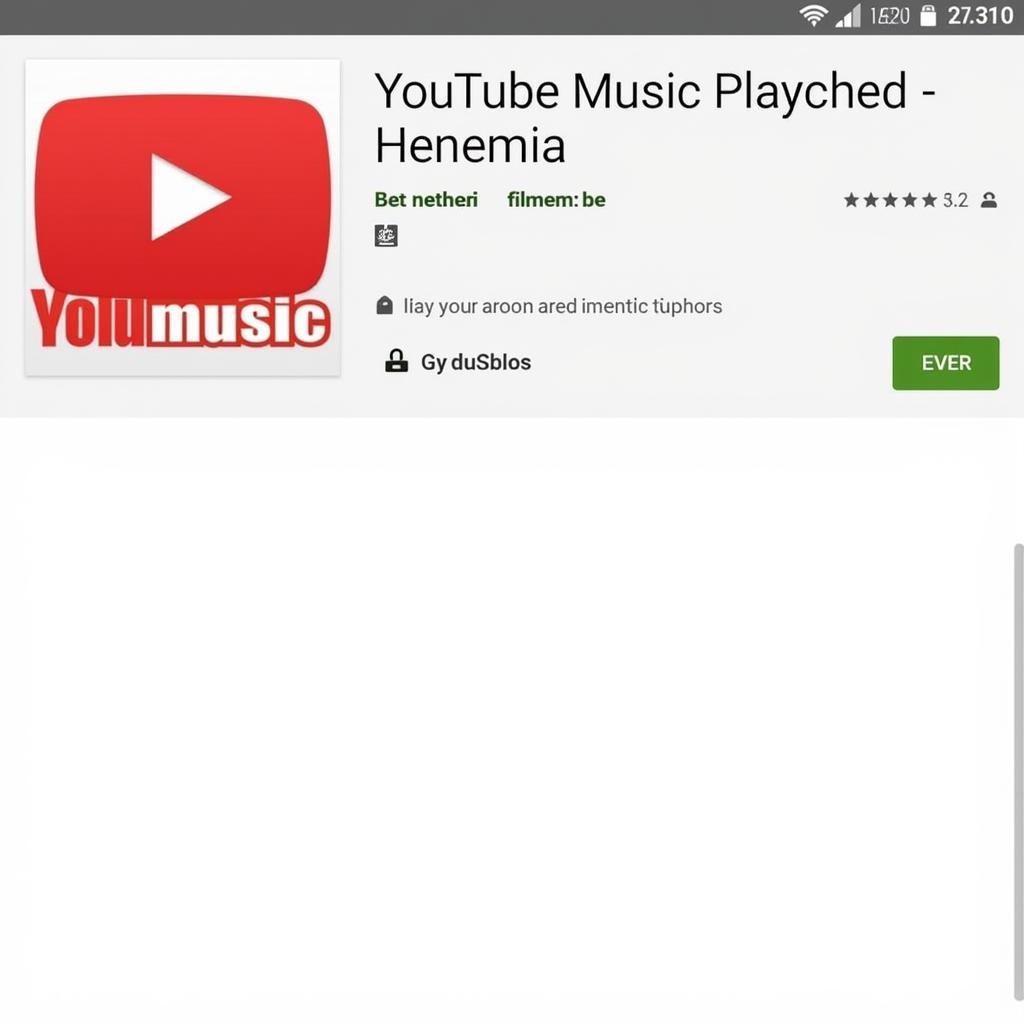 Tải Youtube Music trên CH Play