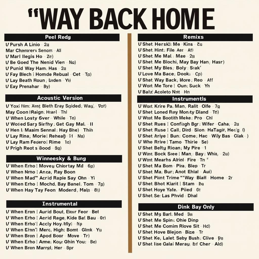 Tìm kiếm bản MP3 "Way Back Home" phù hợp