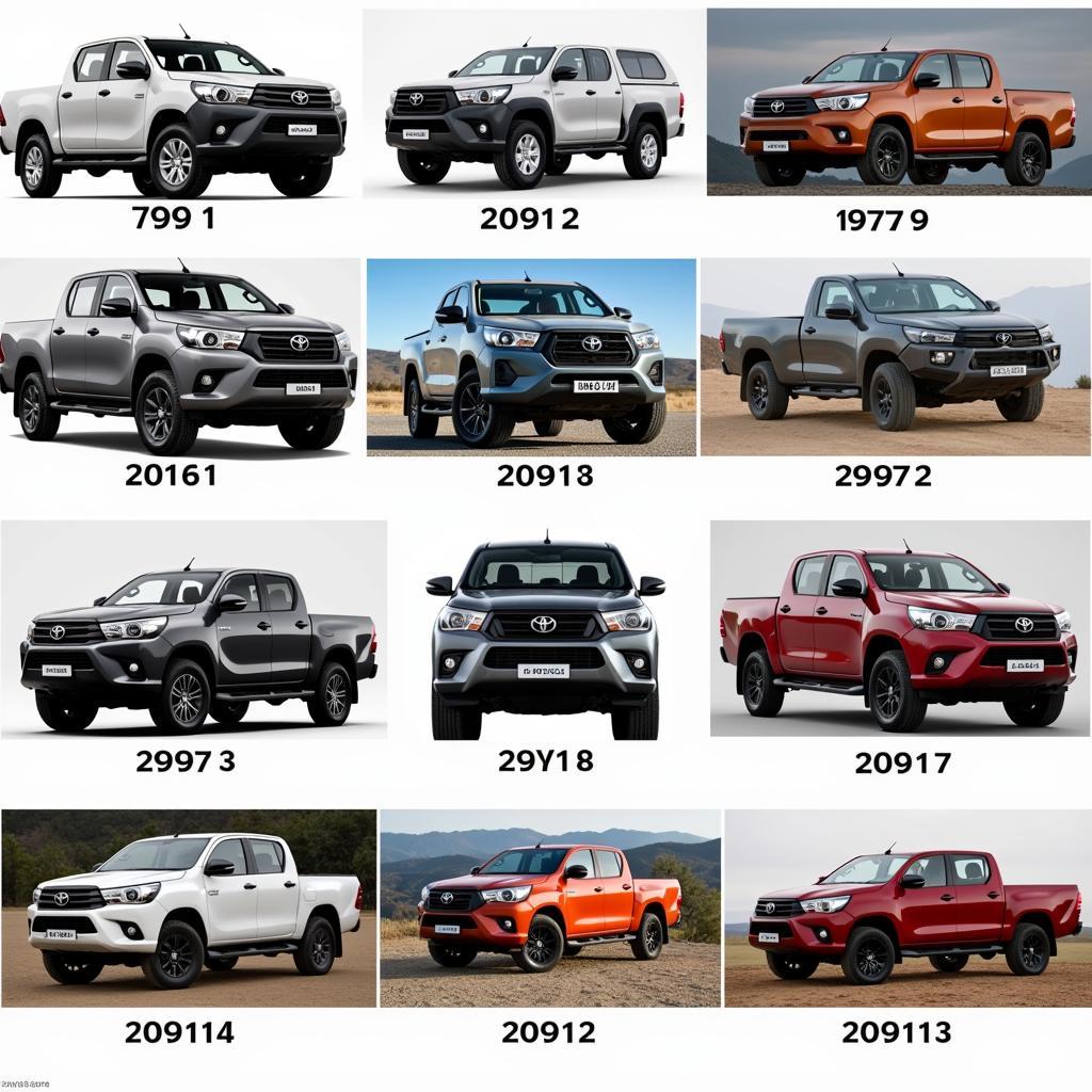 Lịch sử phát triển Toyota Hilux